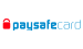 Paysafecard in de footer